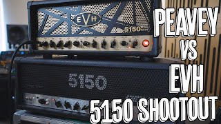 Amp Wars Peavey 5150 Vs EVH 5150III [upl. by Darby]