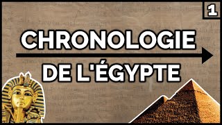 Toute la CHRONOLOGIE de lÉgypte antique [upl. by Verine]