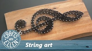 How to make String Art  Tutorial [upl. by Wiener]