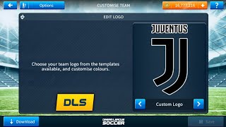 How To Import Juventus Latest Logo And Kits In Dream League Soccer 2019 [upl. by Ixela]