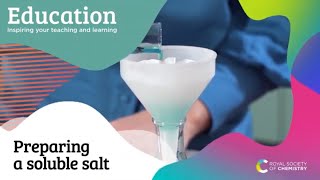 Preparing a soluble salt  14–16 Practicals [upl. by Ecinej]