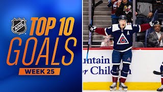 Top 10 Goals from Week 25 202324 NHL Season [upl. by Ojytteb]