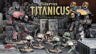 Adeptus Titanicus 2018 from Games Workshop  Play amp Review [upl. by Hallutama253]