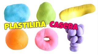 Plastilina Casera para Niños SIN COCINAR PLAY DOH Casero [upl. by Hayashi409]