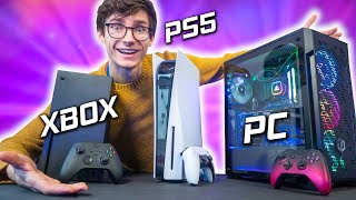 Gaming PC or Next Gen Console Xbox Series X vs PS5 vs PC Gaming AD [upl. by Barri]