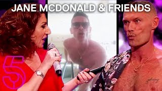 John Partridge Does The Hoovering Freddy Mercury Style  Jane McDonald amp Friends  Channel 5 [upl. by Atiuqer]