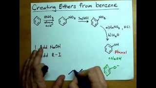 Creating Ethers from Benzene Phenyl Ethers [upl. by Imim192]