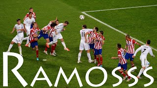 Sergio Ramos Header vs Atletico Madrid 9248 English Commentary ✅ [upl. by Recor]