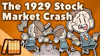 The 1929 Stock Market Crash  Black Thursday  Extra History [upl. by Nivled]