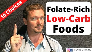 FOLATE Rich LowCarb Foods Folic Acid 2024 [upl. by Janeczka]