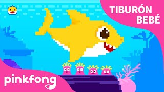 8 bit Tiburón Bebé  Tiburón Bebé  Pinkfong Canciones Infantiles [upl. by Eralc130]