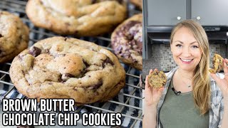 How to Make Brown Butter Chocolate Chip Cookies [upl. by Robi135]