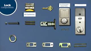 How To Install Your Schlage Sense™ Smart Deadbolt [upl. by Hyacintha]