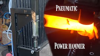 Building a pneumatic power hammer [upl. by Panther]