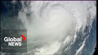 Hurricane Idalia strikes Florida as Category 3 storm [upl. by Ahseinet]