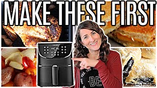 4 of the EASIEST Air Fryer Recipes You MUST Try → PERFECT for Beginners [upl. by Nonna]