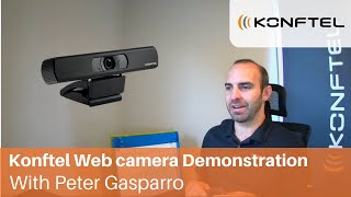 Konftel Web Camera Demonstration for Remote Learning [upl. by Netsew669]