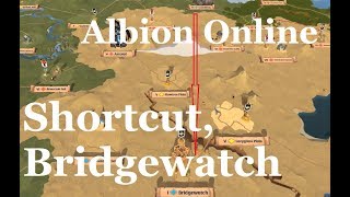 Albion Online  Caerleon to Bridgewatch fast almost safely [upl. by Akissej197]