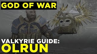 God of War Olrun the Valkyrie Boss Fight Guide [upl. by Burley]