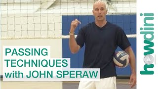 Volleyball tips Passing techniques with John Speraw [upl. by Revorg]