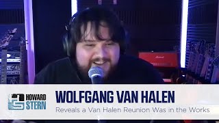 Wolfgang Reveals There Was a Van Halen Reunion in the Works Before Eddie Died [upl. by Akerley986]