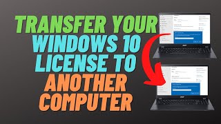 How to Transfer Your Windows 10 License to Another Computer [upl. by Bahe184]