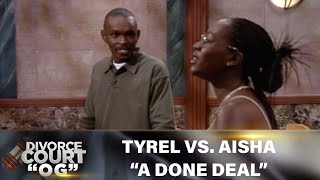 Divorce Court OGTyrel Vs Aisha A Done Deal EP 16 [upl. by Orian]