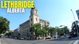 Downtown LETHBRIDGE Alberta Canada I Lethbridge [upl. by Alejandrina242]