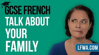 GCSE French Speaking My Family [upl. by Xylon]