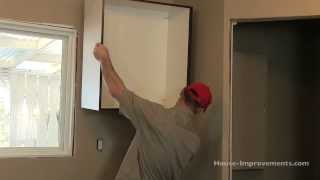 How To Install Kitchen Cabinets [upl. by Anidem]