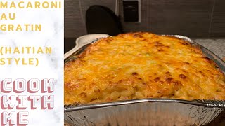 Macaroni Au Gratin Haitian Style Sophies Cuisine [upl. by Gardie]