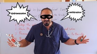 NCLEX 101  Extravasation vs Infiltration [upl. by Illac798]