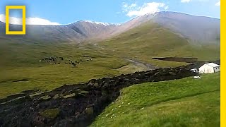 Bizarre ‘LavaLike’ Landslide Tears Through Hillside  National Geographic [upl. by Ahsenauj]