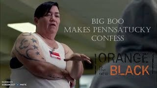 Big Boo makes Pennsatucky confess  OITNB S03E11 [upl. by Hedgcock]