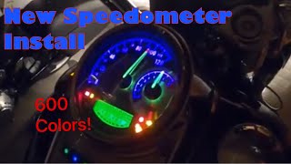 Roadking Speedometer  analog tach Install [upl. by Anuaf]