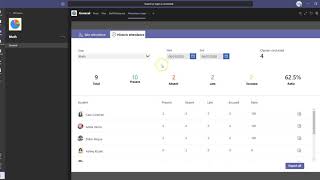 Attendance App  Free Microsoft Teams App Template [upl. by Nnyleak]