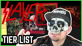 SLAYER Albums Ranked BEST To WORST Tier List [upl. by Anihpled]