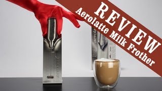 Aerolatte Milk Frother  Exclusive Review [upl. by Camm]