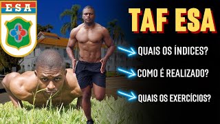 TESTE FÍSICO TAF ESA – TUDO QUE VOCÊ PRECISA SABER [upl. by Odidnac]