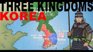 Korean Three Kingdoms Period explained History of Korea [upl. by Marguerite]