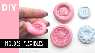 Como hacer MOLDES DE SILICONA FLEXIBLES [upl. by Ahsieken]