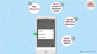 Locate Aadhaar Enrolment Centre [upl. by Alina]