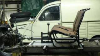 2cv 4x4 Fabrication et 1ers essais [upl. by Annirak367]