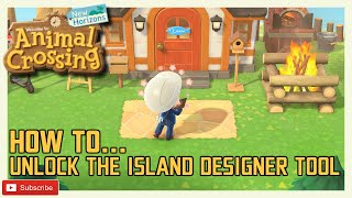 HOW TO GET 3 STAR ISLAND RATING IN ANIMAL CROSSING NEW HORIZONS  Unlock the island designer app [upl. by Ahsenat958]