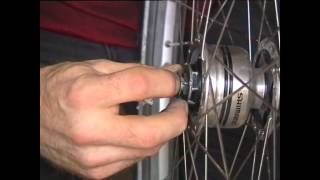 Reparatur Nabendynamo Shimano DH3N80 03 Demontage [upl. by Drice]