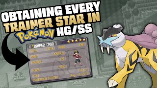 HOW EASILY CAN YOU GET A 5STAR TRAINER CARD IN POKEMON HEARTGOLDSOULSILVER [upl. by Ball]