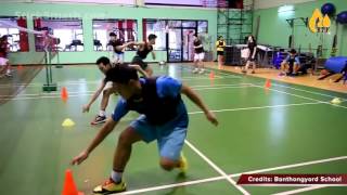 All Training Exercises for fresh Badminton PlayerWhole Workout [upl. by Duwad]