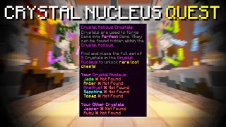 Crystal Nucleus Quest Guide Hypixel Skyblock [upl. by Favian643]