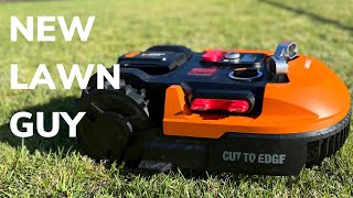 Unboxing And Installing The Worx Landroid Robot Mower [upl. by Joerg63]