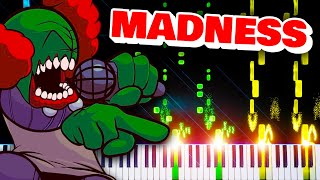 Madness from Friday Night Funkin Tricky Mod  Impossible Piano Remix [upl. by Lilllie872]